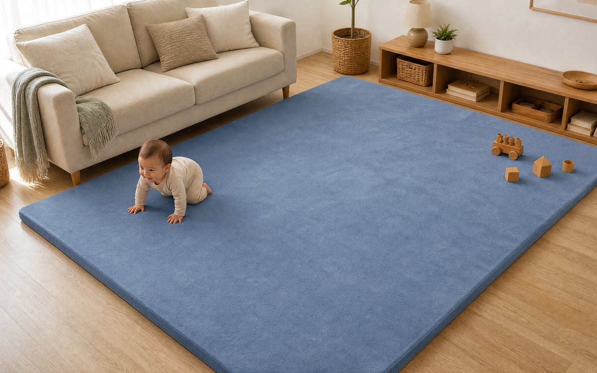 Buy the size of the floor.